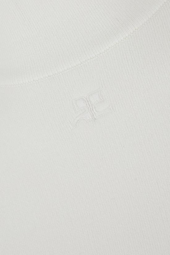 25FW 쿠레쥬 터틀넥 425MPU260FI00010001 WHITE - COURREGES