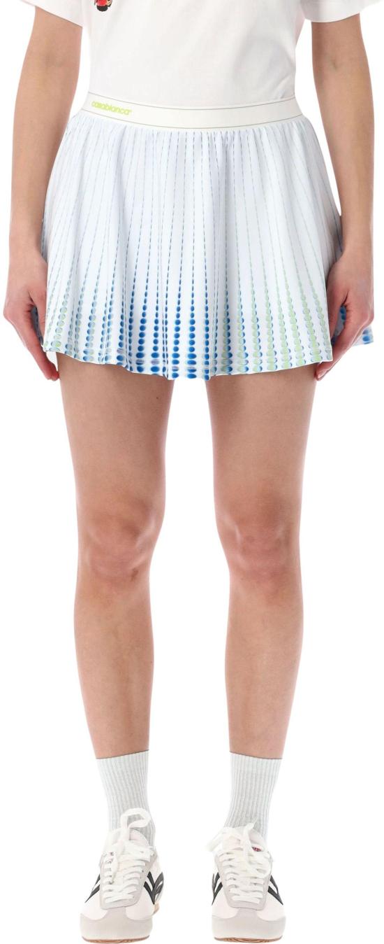 26SS 카사블랑카 숏 스커트 5056810797369 WHITE