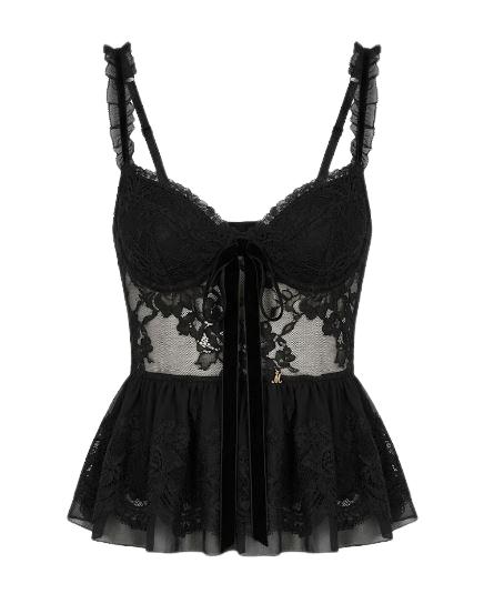 26SS 아니예 바이 긴팔 티셔츠 185120 01299 Black vinyl