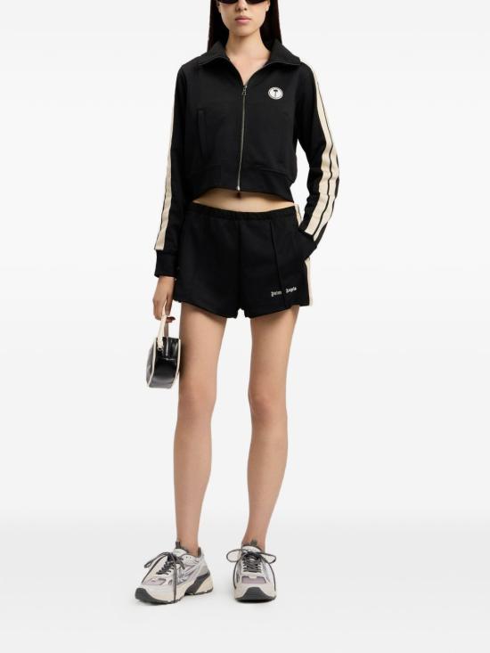 26SS 팜앤젤스 숏팬츠 PWCL005S26 FAB0011003 Black off white - PALM ANGELS