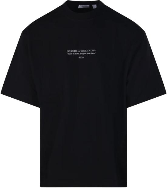 26SS 오프화이트 탑 OMAA120S26JER0070001 BLACK