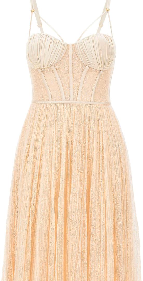 26SS 엘리자베타프랜치 롱 원피스 AB97162E2EG9 PINK - ELISABETTA FRANCHI