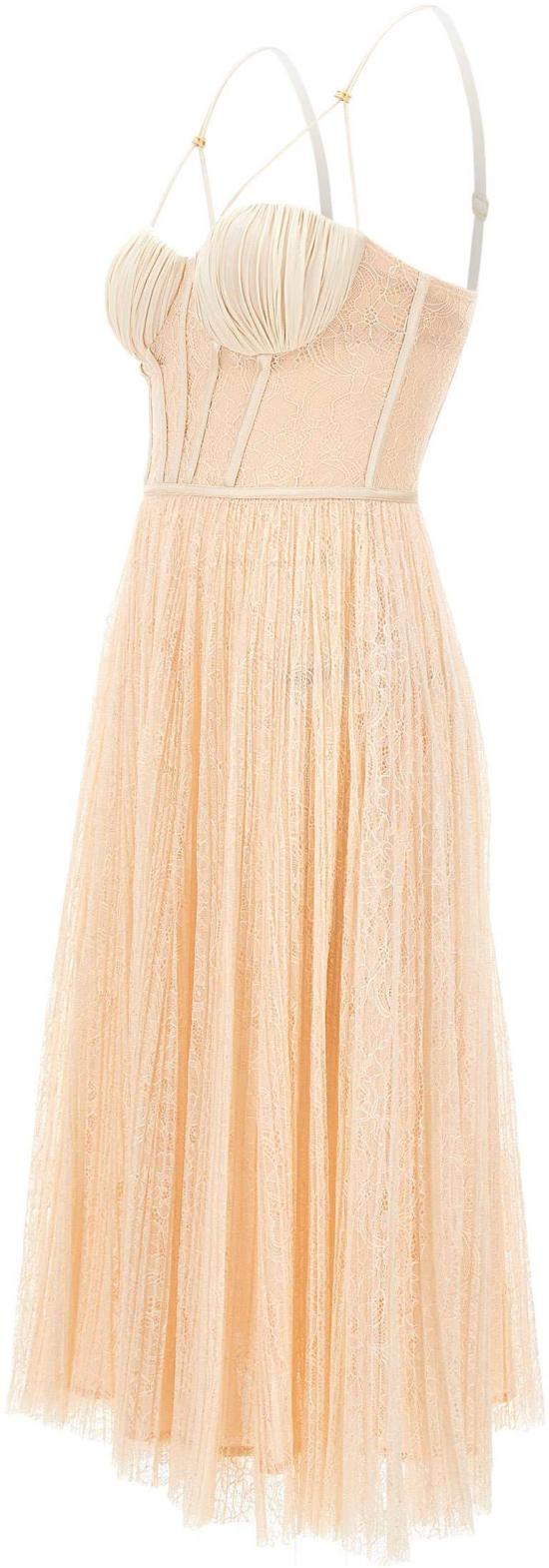 26SS 엘리자베타프랜치 롱 원피스 AB97162E2EG9 PINK - ELISABETTA FRANCHI