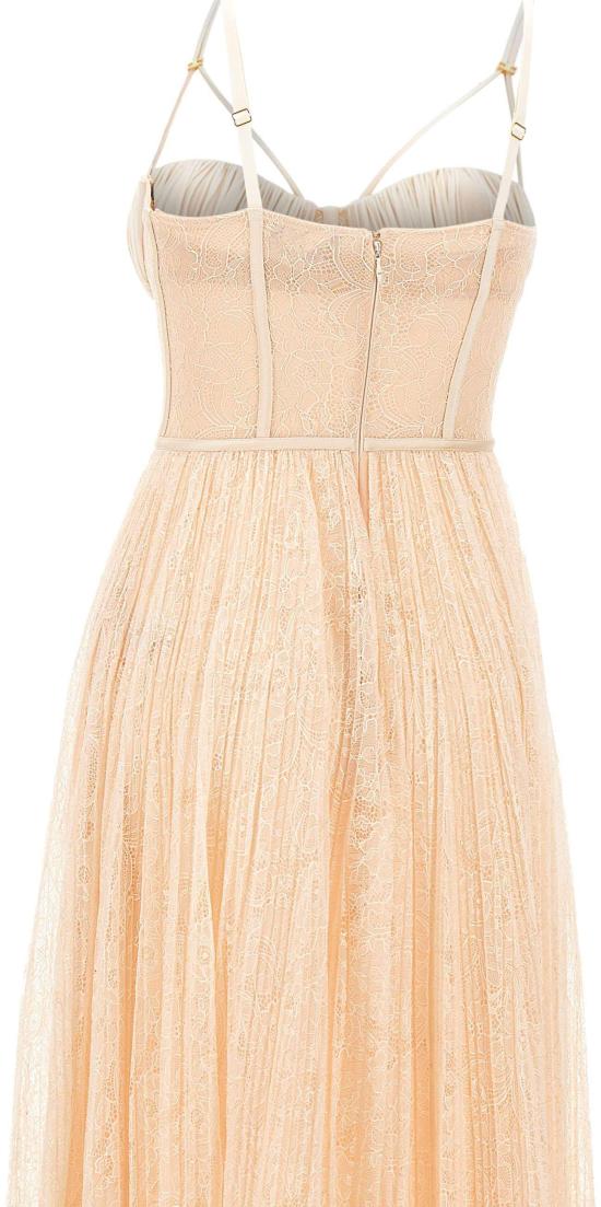 26SS 엘리자베타프랜치 롱 원피스 AB97162E2EG9 PINK - ELISABETTA FRANCHI