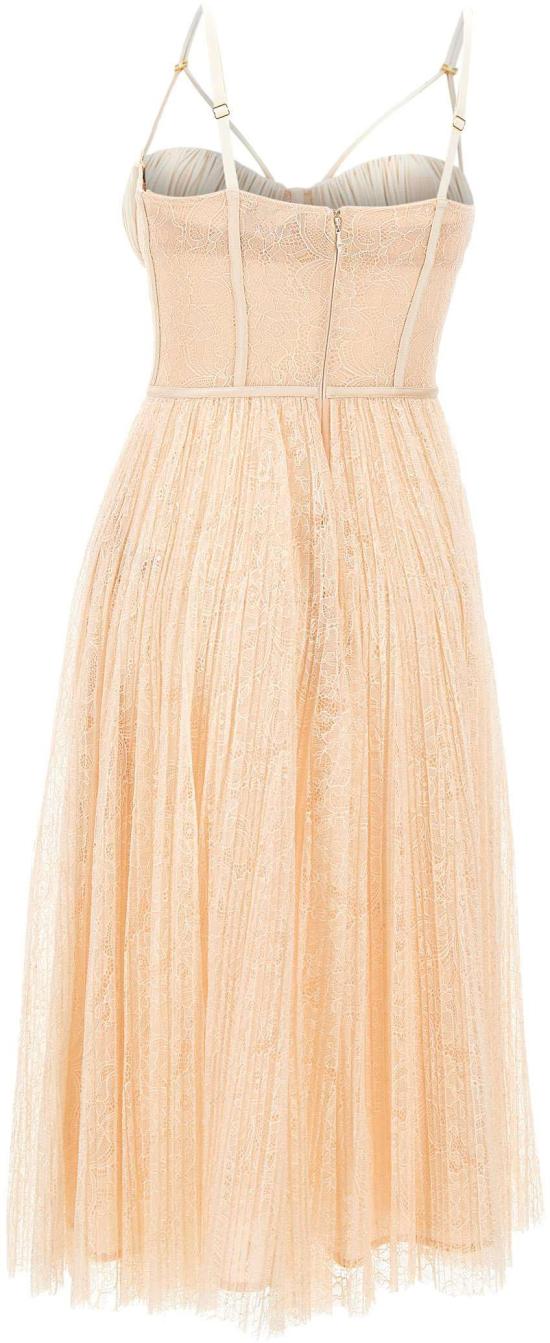 26SS 엘리자베타프랜치 롱 원피스 AB97162E2EG9 PINK - ELISABETTA FRANCHI