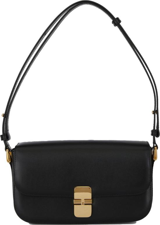 26SS 아페쎄 그레이스 바게트백 PXBMWF61615LZZ BLACK