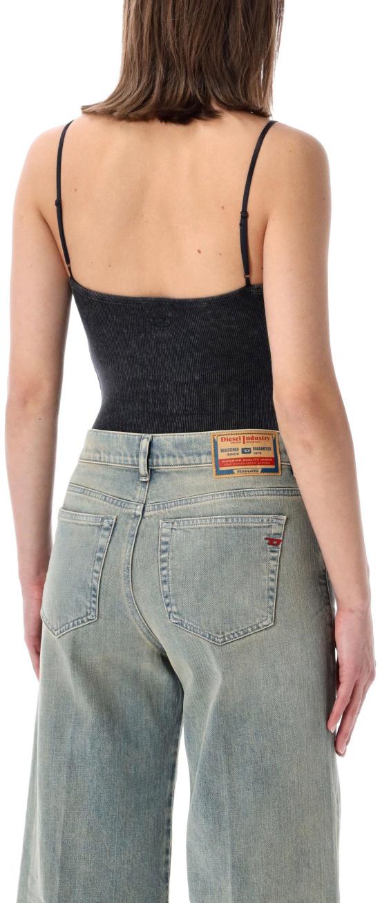 26SS 디젤 T-LEY 민소매 티셔츠 A203600DCCQ9XX BLACK - DIESEL