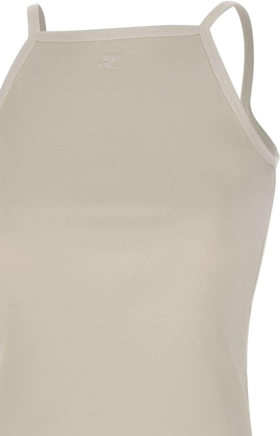 26SS 쿠레쥬 민소매 티셔츠 126JDE149JS0203HERWHITE - COURREGES