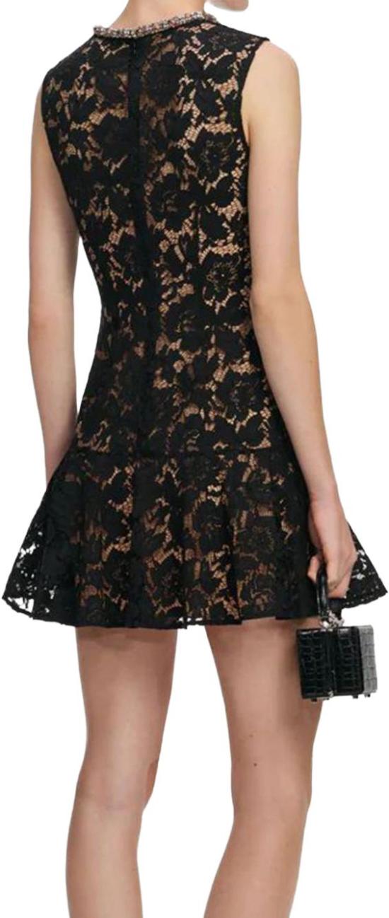 26SS 셀프 포트레이트 숏 원피스 SS26164SBBBLACK - SELF PORTRAIT