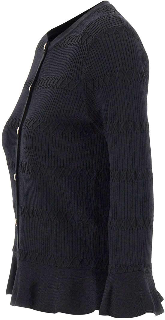 26SS 리우조 가디건 CA6103MS55N22222 BLACK - LIU JO