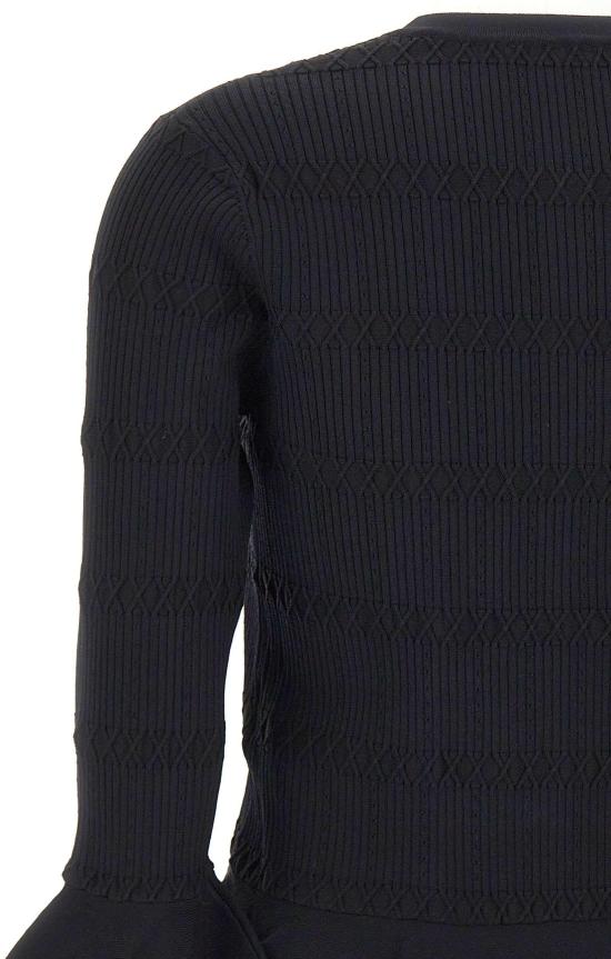 26SS 리우조 가디건 CA6103MS55N22222 BLACK - LIU JO