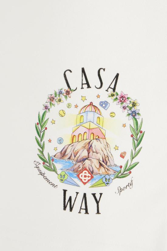 26SS 카사블랑카 숏팬츠 MSS26JTR00301WHITE - CASABLANCA