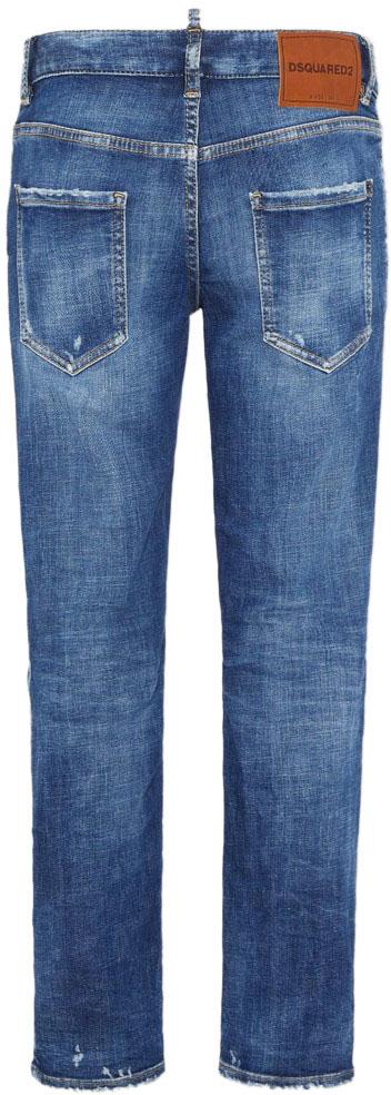 25FW 디스퀘어드2 미디엄 워시 제나 진 S75LB1096S30872470 BLUE - DSQUARED2