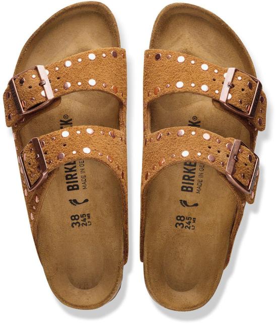 26SS 버켄스탁 애리조나 1031731ARIZONARIVETMINK BROWN - BIRKENSTOCK