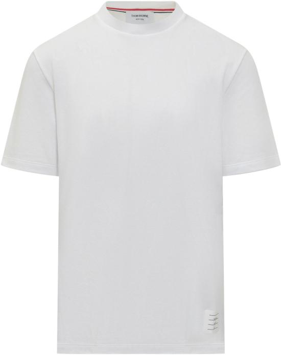 26SS 톰브라운 클래식 피케 4바 티 MJS123A00050100 WHITE