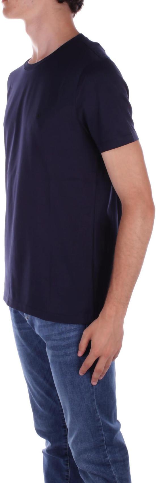 26SS 돈답 반팔 티셔츠 US198JF0271U890 BLUE - DONDUP