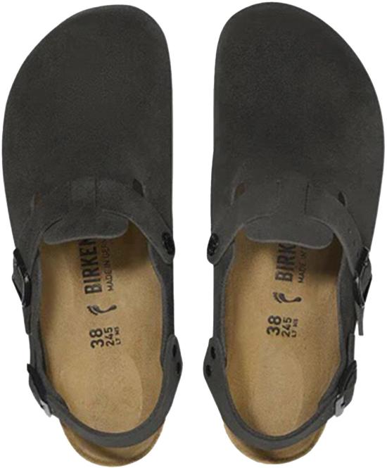 26SS 버켄스탁 토키오 2 스웨이드 샌들 1028348BLACK - BIRKENSTOCK