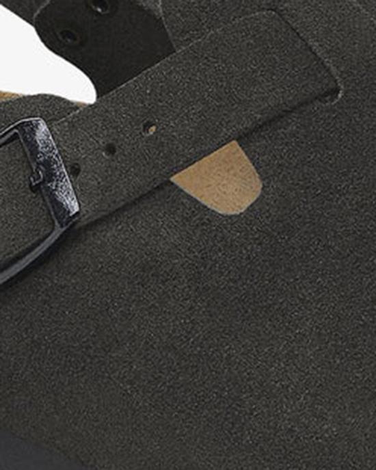 26SS 버켄스탁 토키오 2 스웨이드 샌들 1028348BLACK - BIRKENSTOCK