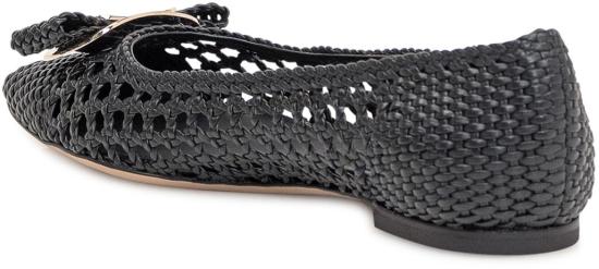 25SS 살바토레 페라가모 플랫 슈즈 01J648779680 BLACK - SALVATORE FERRAGAMO