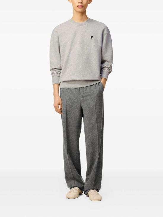 26SS 아미 ADC 크루넥 스웨트 셔츠 HSW763 7300951 Grey - AMI