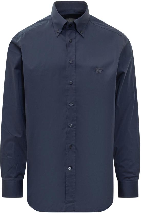 25FW 에트로 긴팔 셔츠 MRIB0004AV607B0339 NAVY