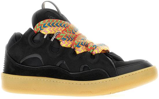 26SS 랑방 스니커즈 FUSKDK12DRA310 BLACK - LANVIN