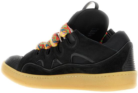 26SS 랑방 스니커즈 FUSKDK12DRA310 BLACK - LANVIN