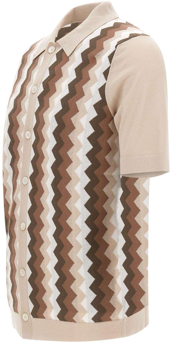 26SS 그랑싸쏘 반팔 셔츠 4319420747010 BEIGE - GRAN SASSO