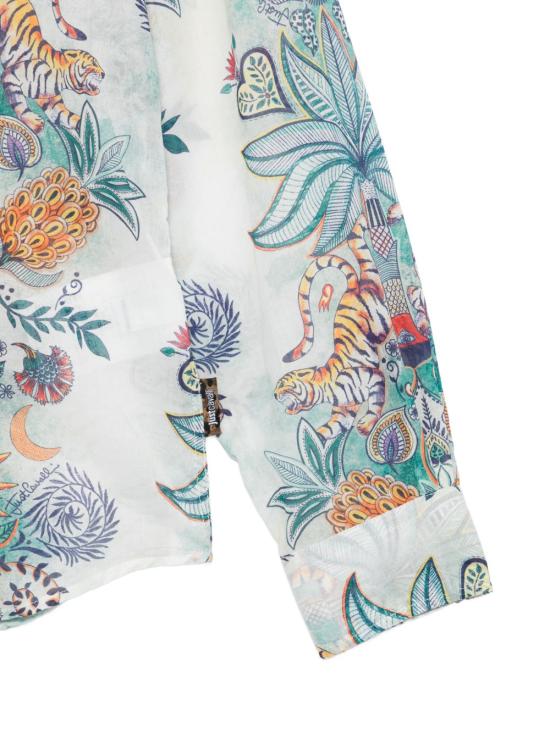 26SS 저스트까발리 긴팔 셔츠 80OAL210 NS780217 Blu - JUST CAVALLI