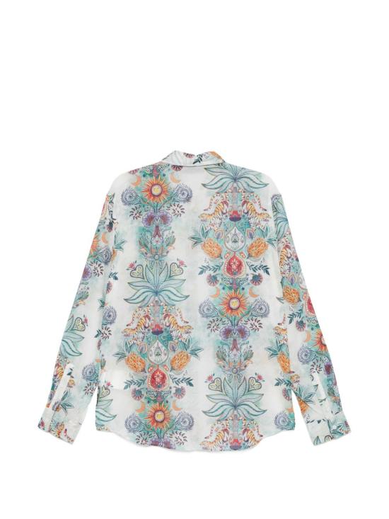 26SS 저스트까발리 긴팔 셔츠 80OAL210 NS780217 Blu - JUST CAVALLI