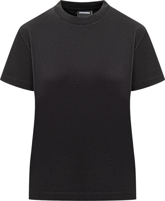 26SS 디스퀘어드2 반팔 티셔츠 S75GD0512D20106900 BLACK