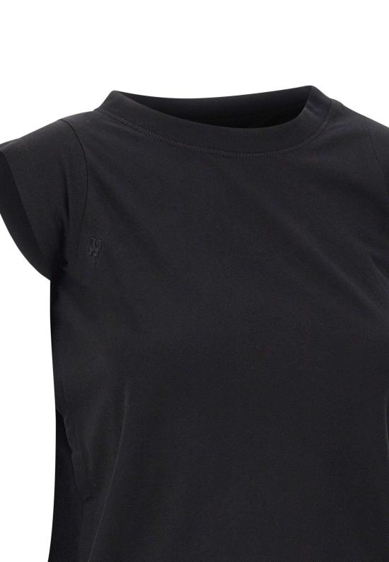 26SS 쿠레쥬 반팔 티셔츠 425JTS231JS0233BLACK - COURREGES