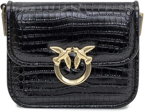 25FW 핑코 숄더백 104297A2OHZ99V BLACK
