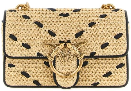 26SS 핑코 숄더백 104550A1RLHZ3Q BEIGE