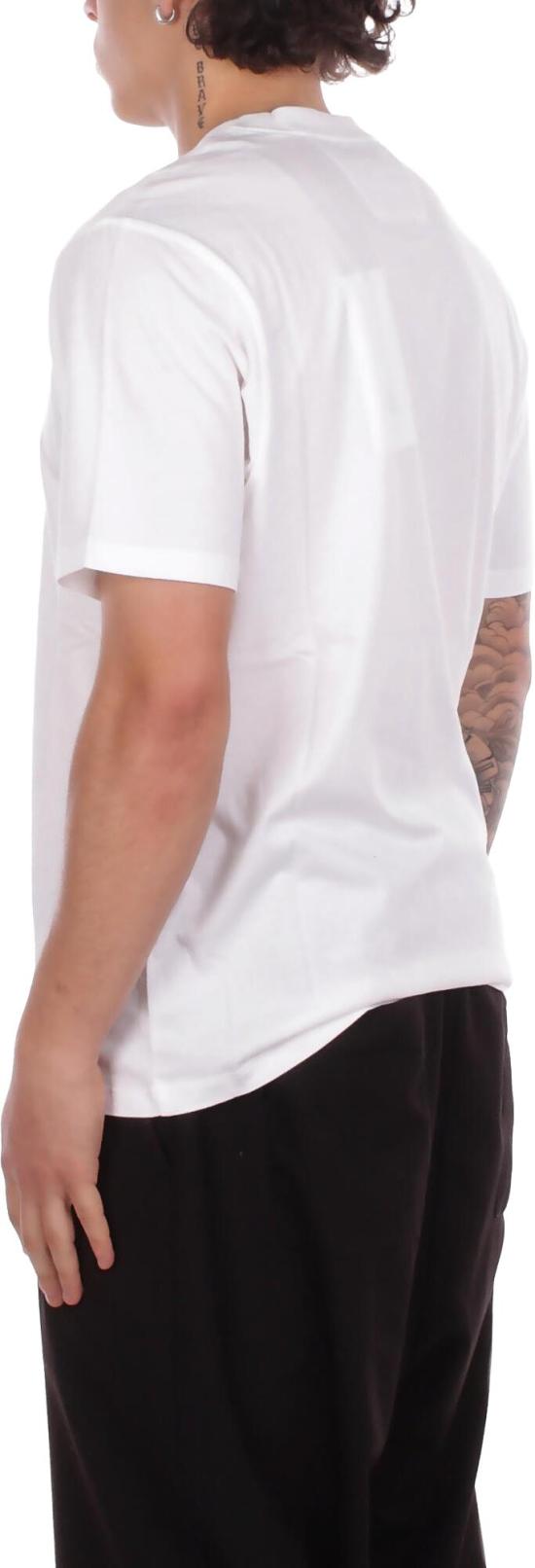 26SS 씨피 컴퍼니 30/1 저지 숏슬리브 로고 패치 티셔츠 RCCMTS726A005100W103 WHITE - C.P. COMPANY