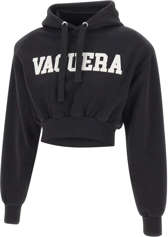 26SS 바퀘라 후드 티셔츠 VAQ11T029BLACK