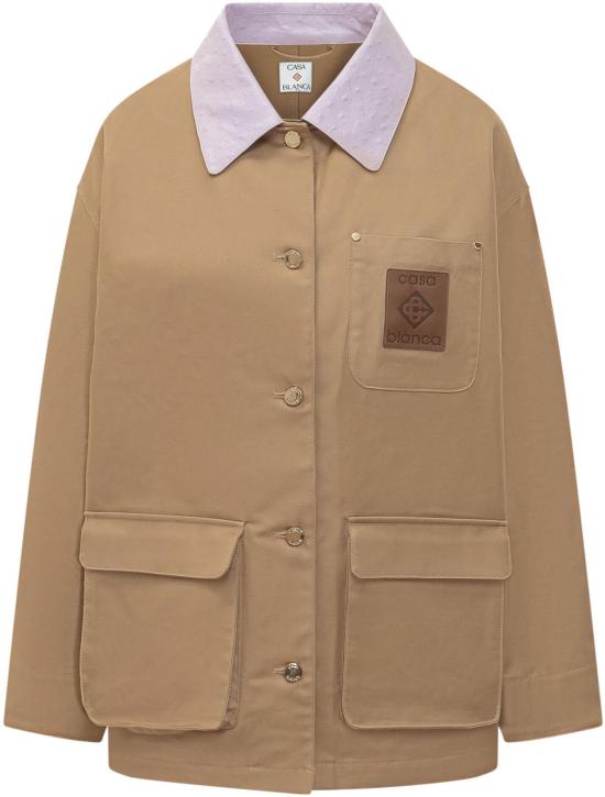 26SS 카사블랑카 코트 WSS26JK49401 BEIGE