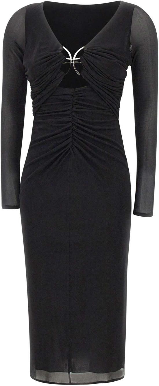 26SS 블루마린 미디 원피스 2A735AN0990 BLACK