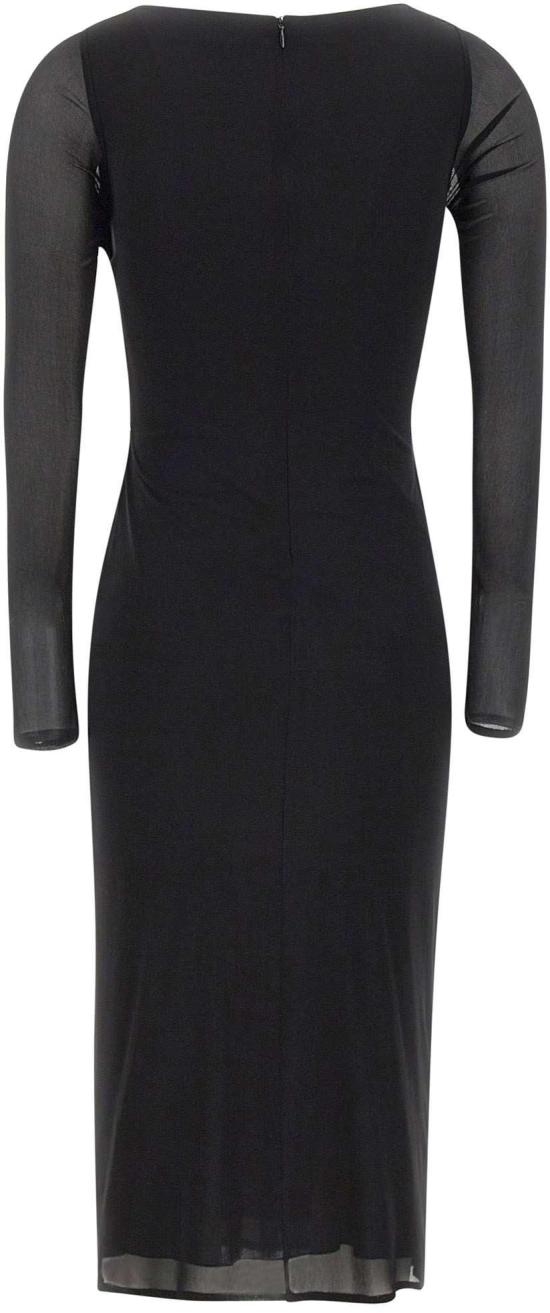 26SS 블루마린 미디 원피스 2A735AN0990 BLACK - BLUMARINE