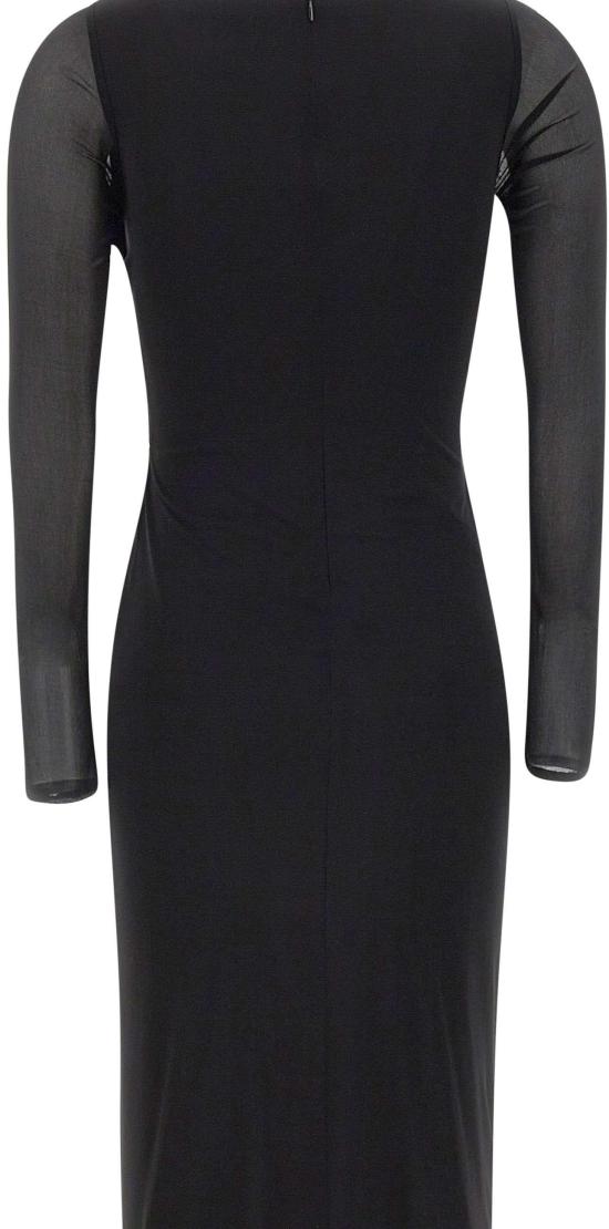 26SS 블루마린 미디 원피스 2A735AN0990 BLACK - BLUMARINE