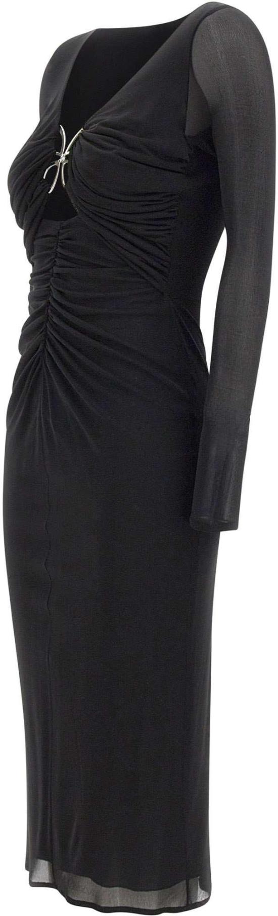 26SS 블루마린 미디 원피스 2A735AN0990 BLACK - BLUMARINE