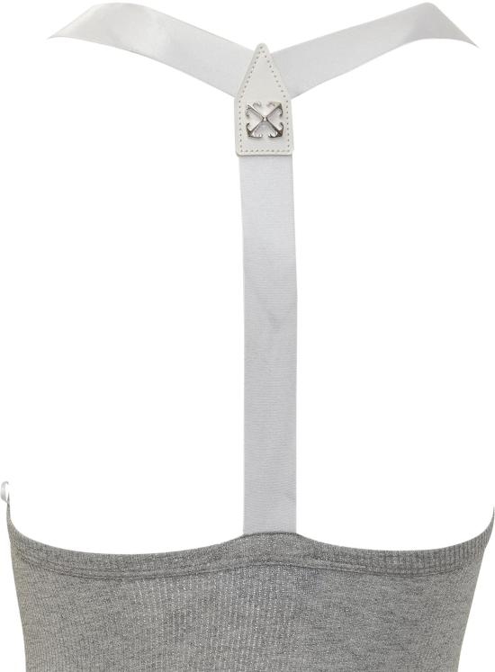 25SS 오프화이트 롱 원피스 OWDB541S25JER0027272 GREY - OFF WHITE