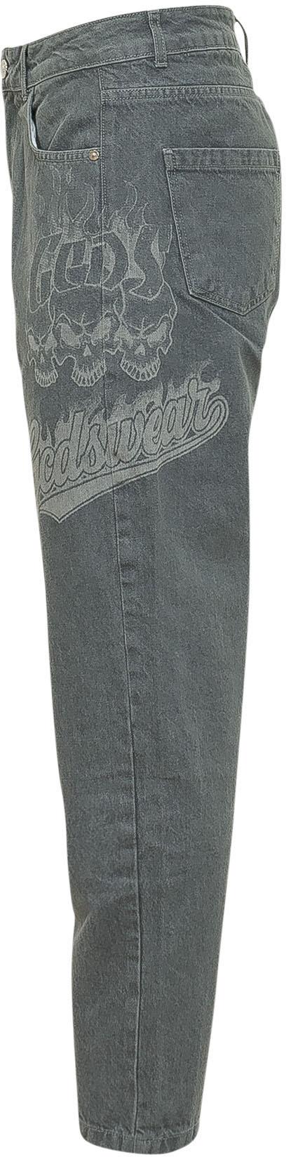 26SS 지씨디에스 데님 팬츠 C1MWQI193D069920B GREY - GCDS
