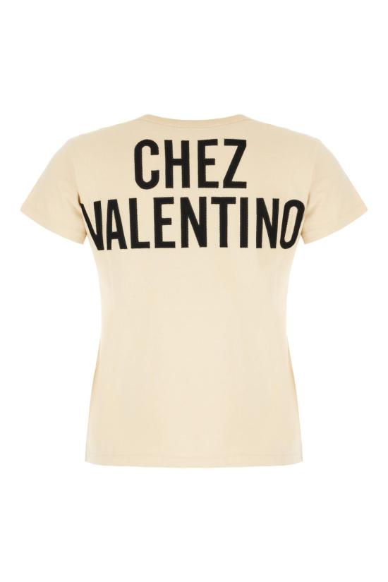 25FW 발렌티노 가라바니 반팔 티셔츠 7B3MG24Y9GLR8E NEUTRAAL - VALENTINO GARAVANI