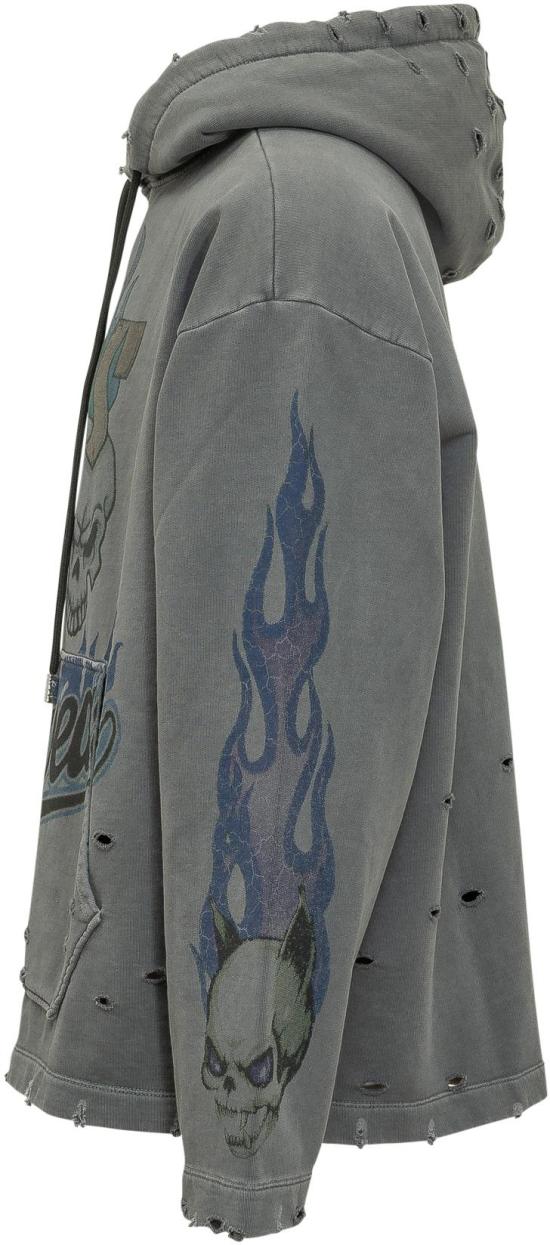 26SS 지씨디에스 후드 티셔츠 C1MWQE129F034968L GREY - GCDS