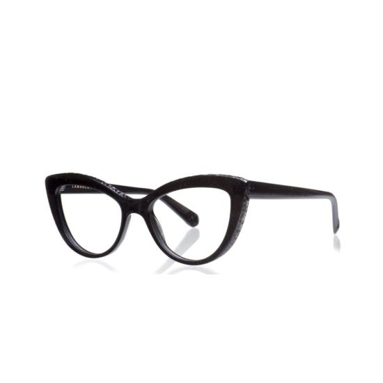  라마르카 안경 체셀리 137 캣아이 프레임 안경 (텍스처 아세테이트 마감)