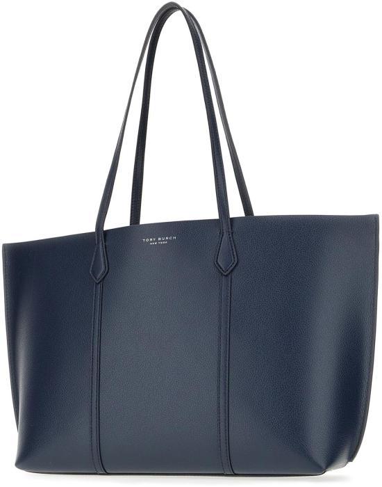 26SS 토리버치 레더 페리 토트백 169476498 BLUE - TORY BURCH
