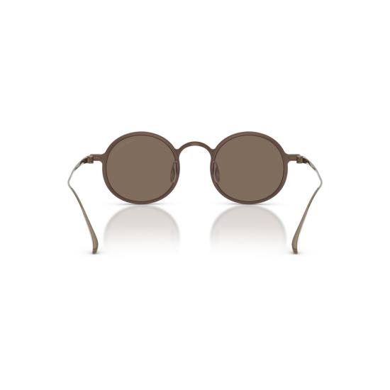  조르지오 아르마니 선글라스 0Ar6173t 원형 티타늄  (색깔 있는 렌즈 포함) - GIORGIO ARMANI