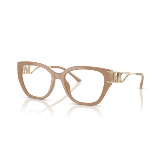 26SS 마이클 코어스 안경 0Mk4140u 볼드 캣아이 안경, 골드톤 메탈 프레임 - MICHAEL KORS