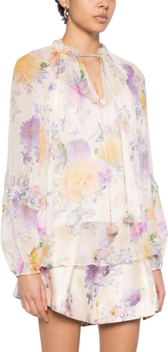 26SS 짐머만 블라우스 7921TS261CRDA WHITE - ZIMMERMANN